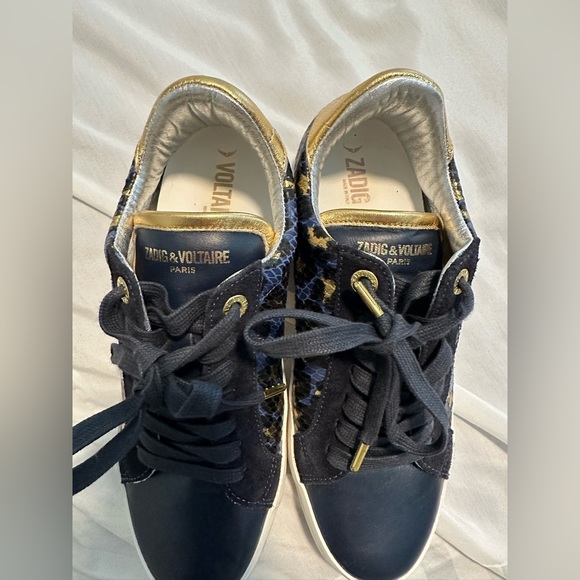 Zadig & Voltaire Leo low leopard sneaker - Picture 3 of 6